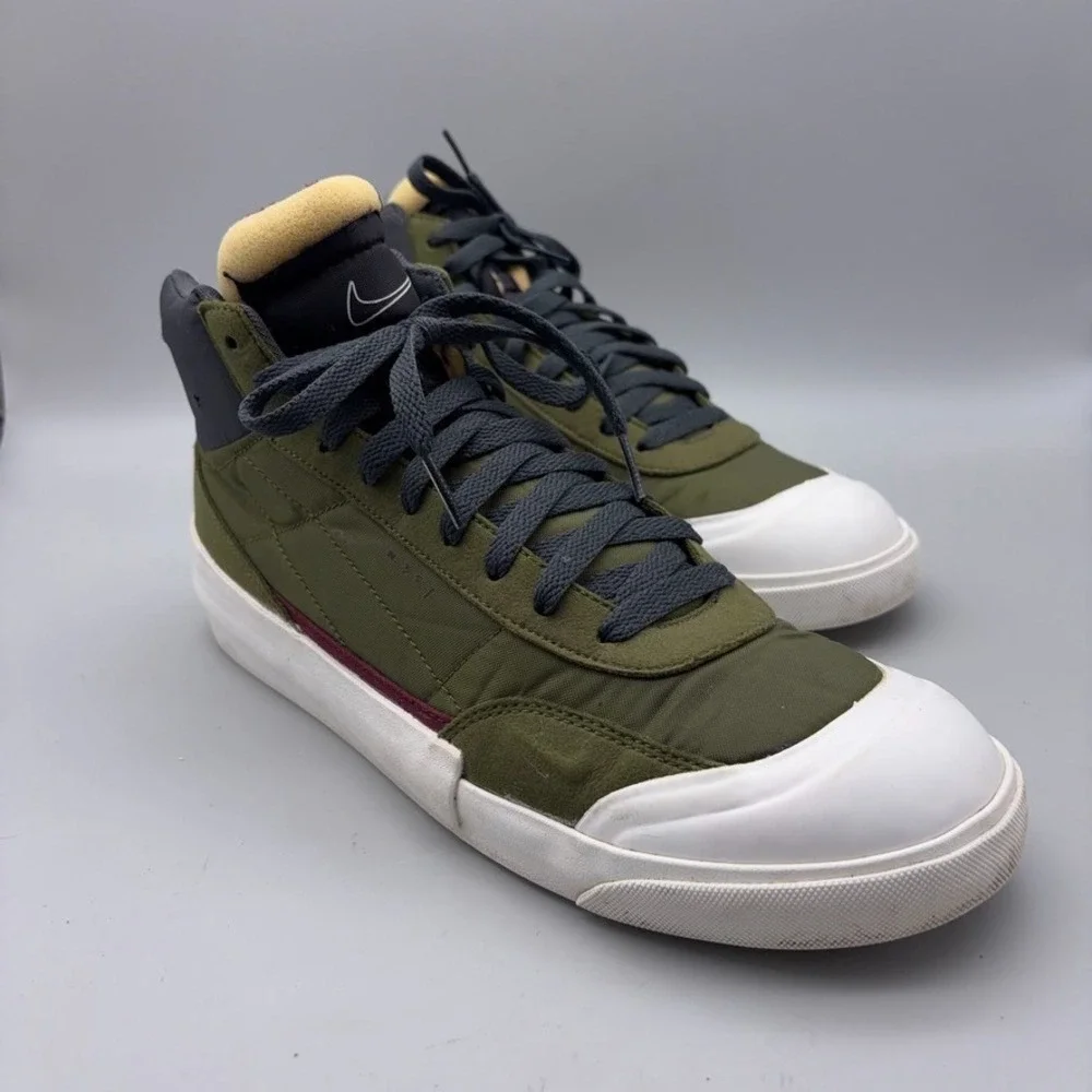 Nike Shoes Mens Size 10 Green Cargo Khaki Drop Type Legion BQ5190-100 Sneakers